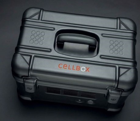 Image: CellBox for temperature- and CO2-controlled live cell transport