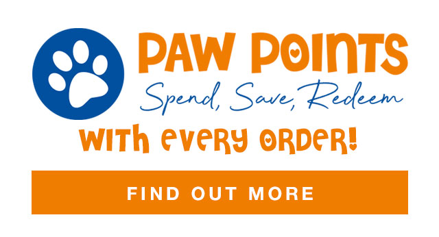 Paw Points with EVERY Order