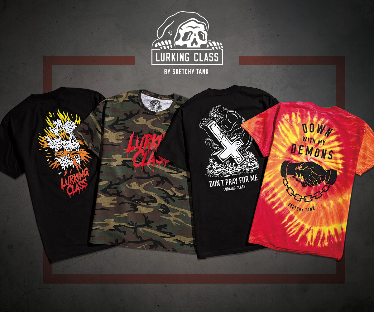 LURKING CLASS BY SKETCHY TANK - MEN'S TEES