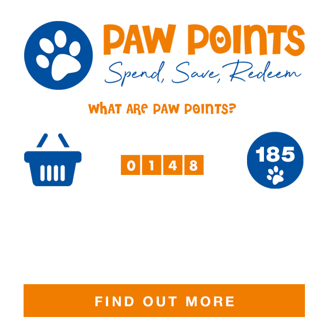 Paw Points with Every Order!