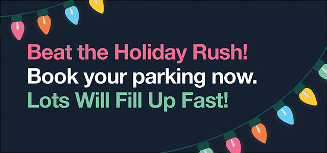 Celebrate RDU Holiday Parking Rates
