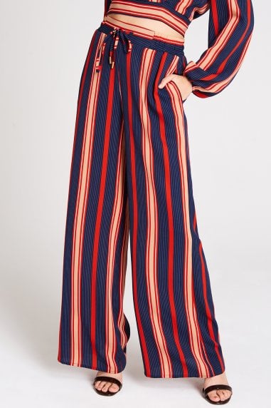 Ginny Stripe Palazzo Trousers Co-Ord