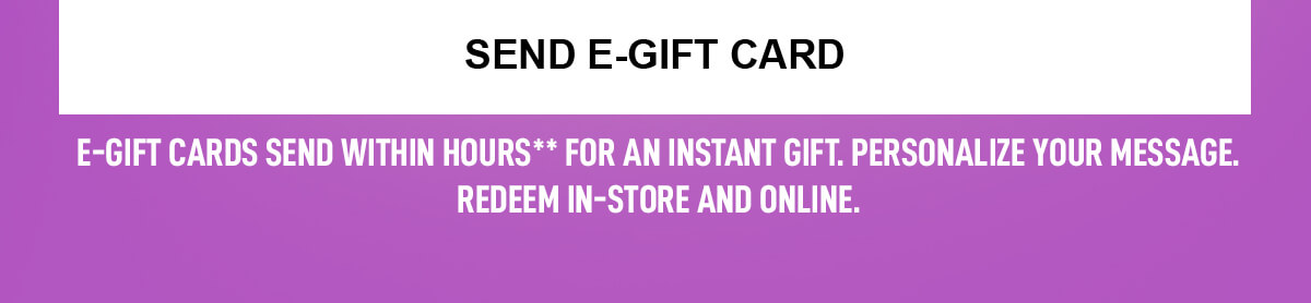 DON'T KNOW WHAT TO GET - A GIFT CARD MAKES IT EASY
