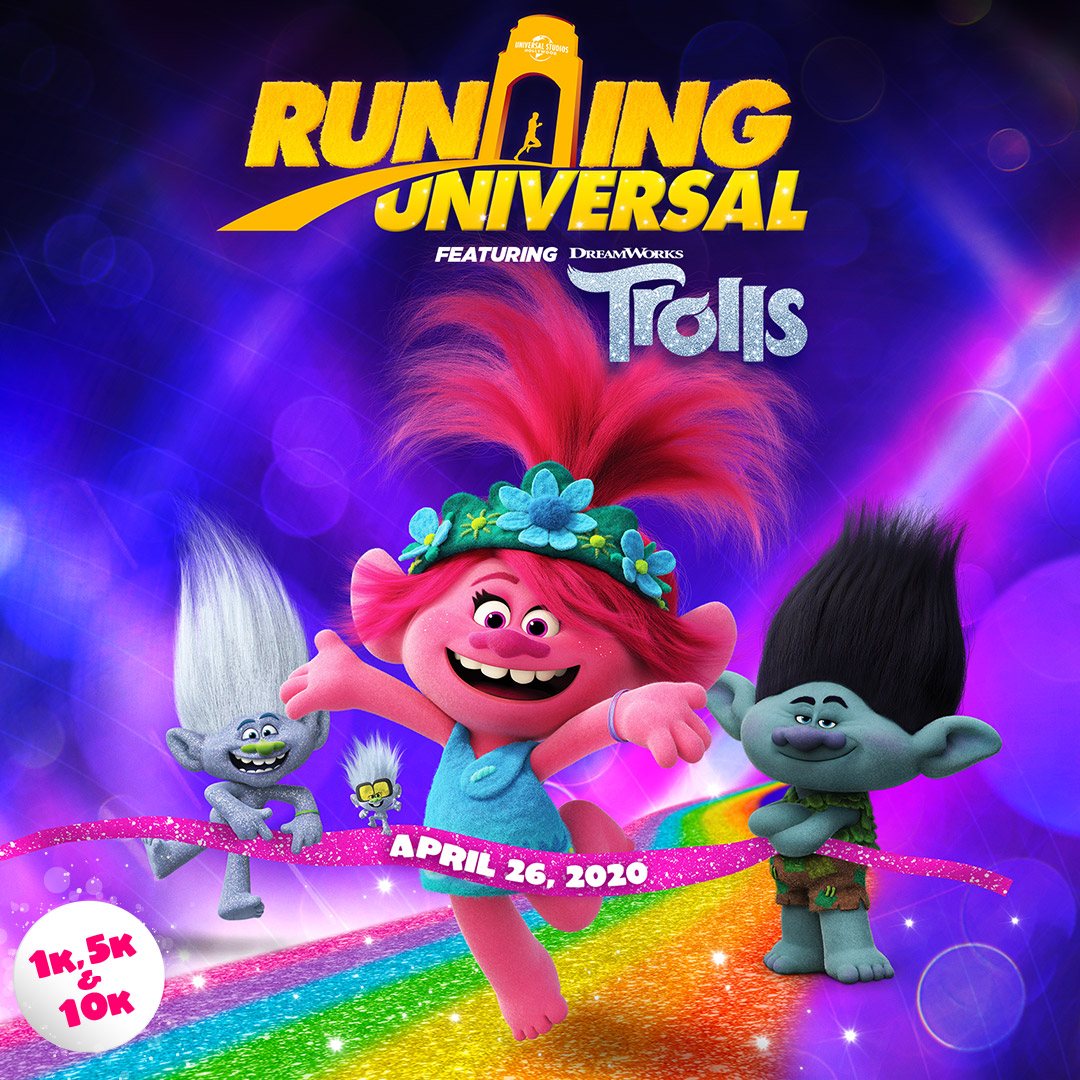 Running Universal Featuring DreamWorks Animation's Trolls - Register Now!
