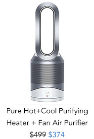 Shop Dyson Pure Hot+Cool Purifying White Heater + Fan Air Purifier