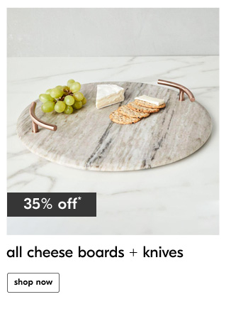 all cheese boards + knives