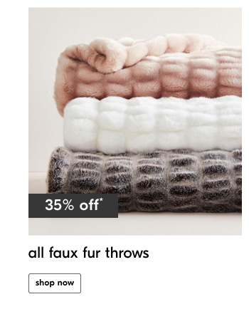 all faux fur throws