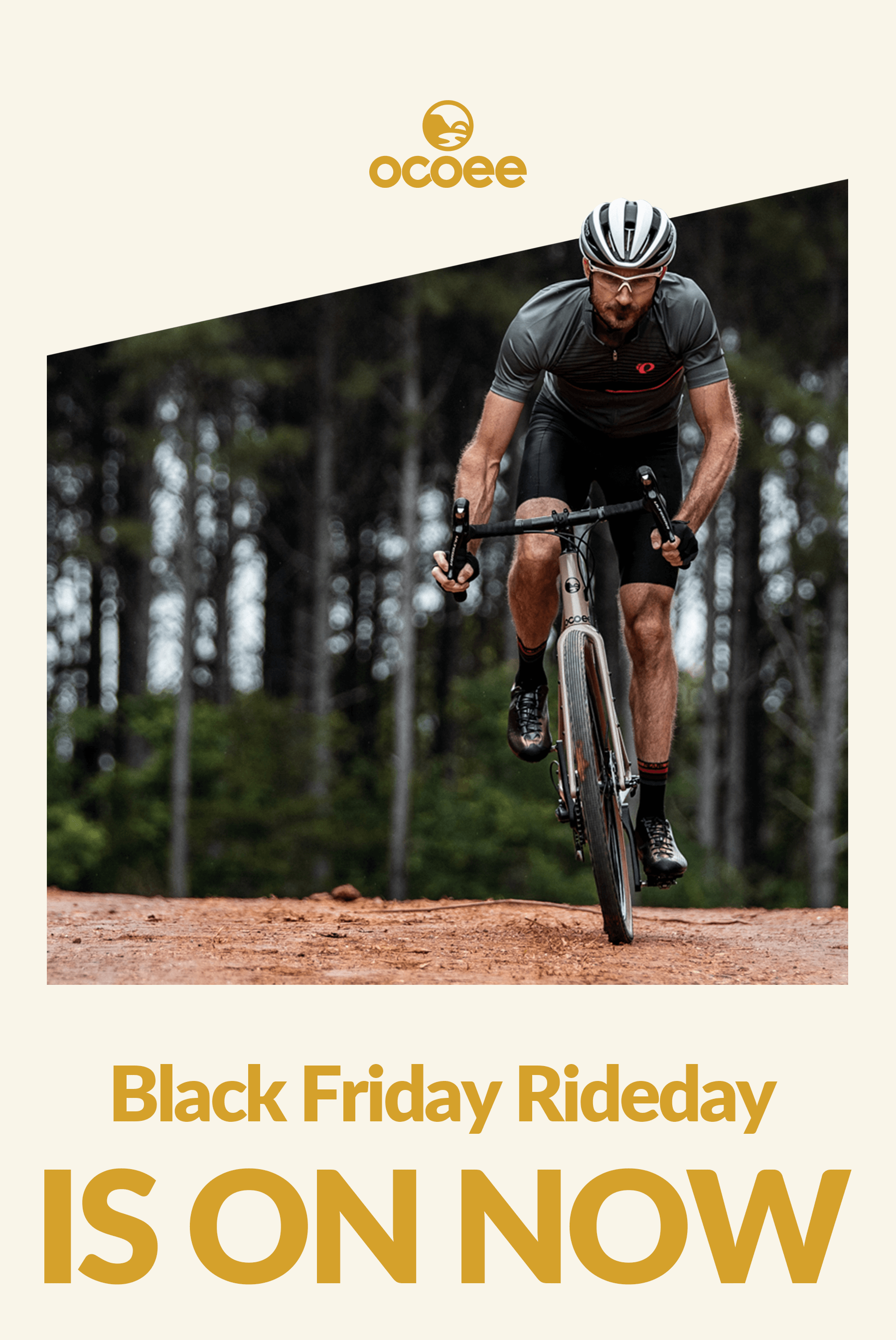 The Savings Start Now: Black Friday Rideday! Save up to $410 on a new Ocoee bike.