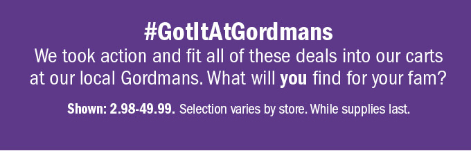 #GotItAtGordmans
