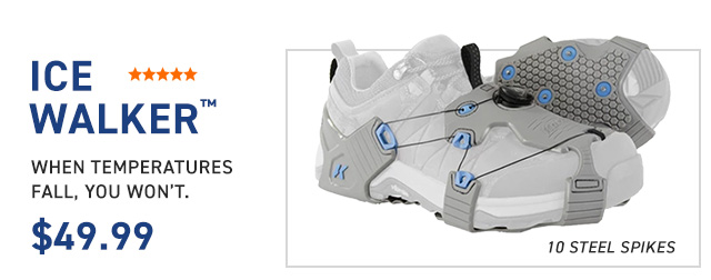 Shop Korkers Ice Cleat - The Ice Walker - Shop Now