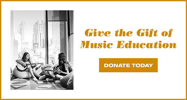 It's Giving Tuesday | Give the Gift of Music Education | Donate Today