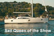 The Queen of the Show Sail - Elan Impression 45.1