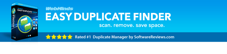 Easy Duplicate Finder Managing duplicate
files made simple