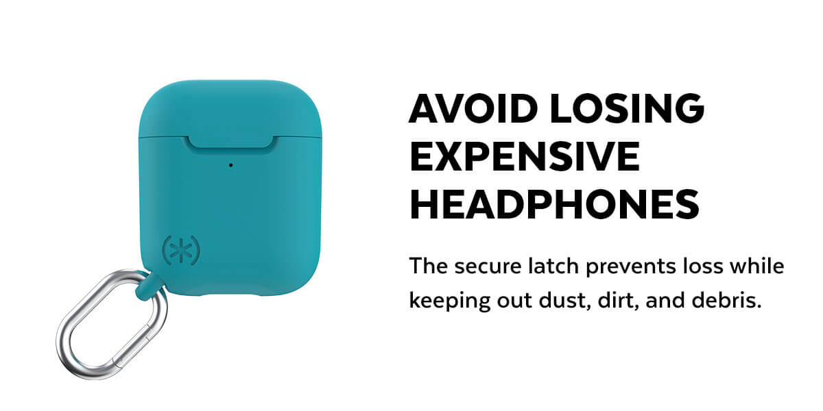 Avoid losing expensive headphones The secure latch prevents loss while keeping out dust, dirt, and debris.