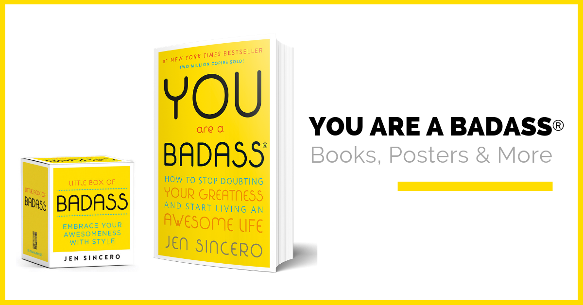 You Are a Badass Books, Posters & More
