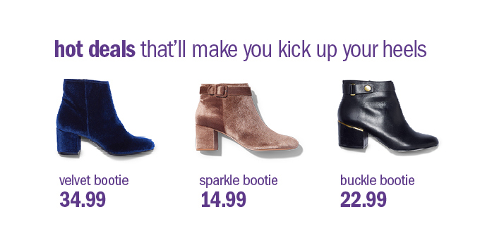 hot deals that'll make you kick up your heels