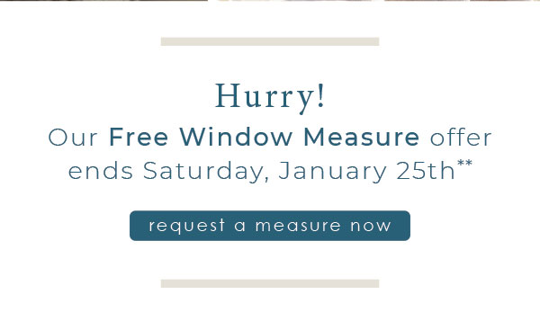 Request a window treatment measure