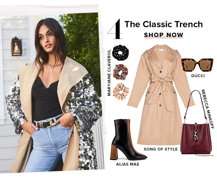 4. The Classic Trench. Shop now.