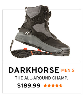 Shop Korkers Bestselling Darkhorse (mens) Fishing Boot - Guaranteed by Christmas - Shop Now