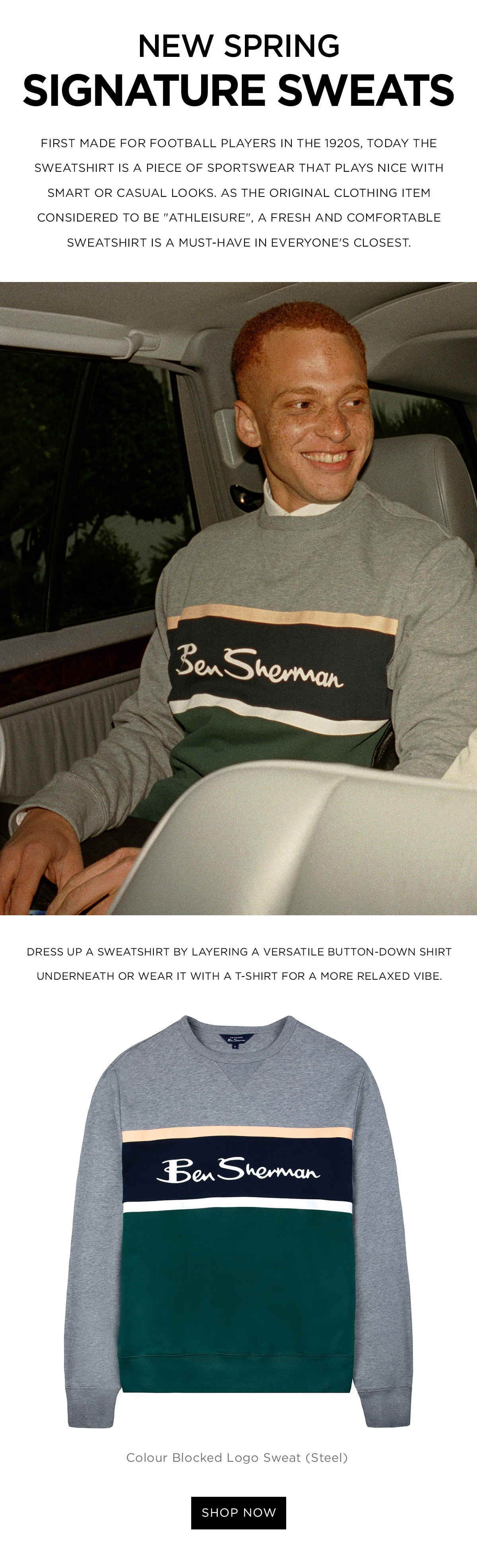 The sweatshirt - smart or casual looks