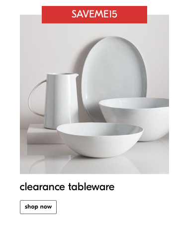 clearance tableware