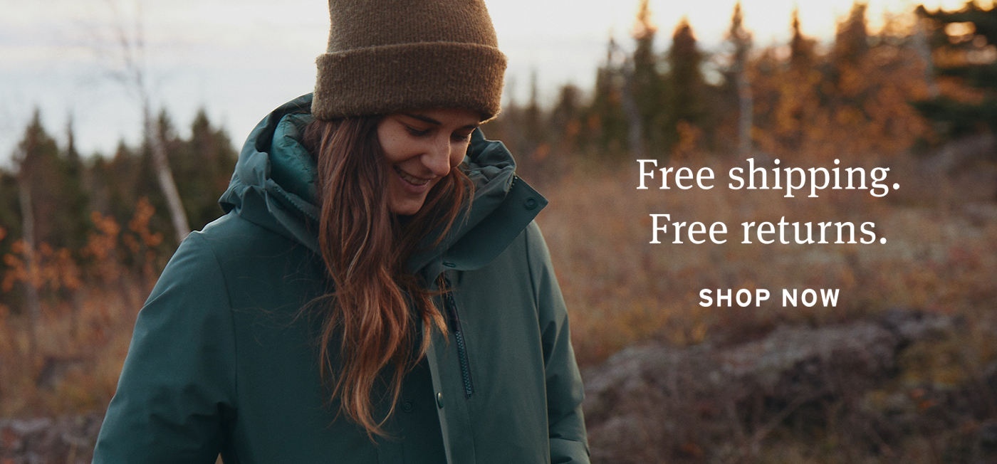 Free shipping. Free returns.