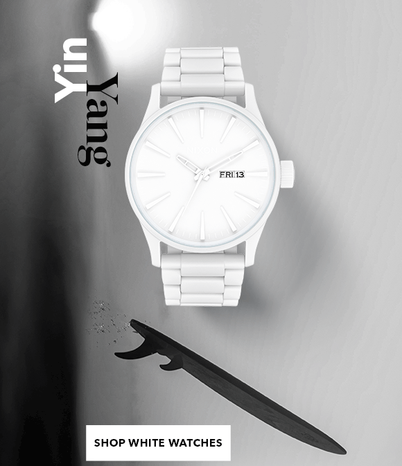 Shop Nixon White Watches