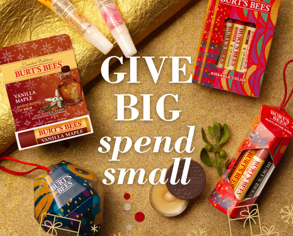 Give Big, Spend Small