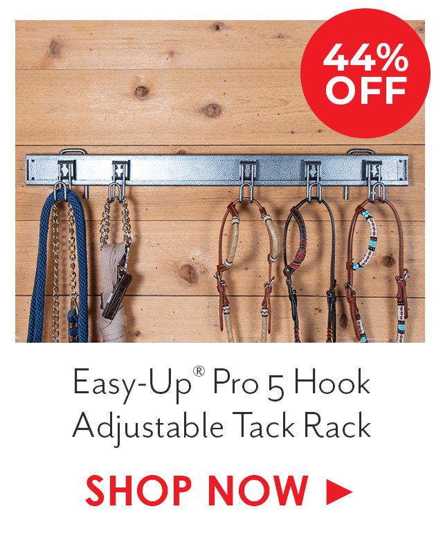 Easy-Up Pro 5 Hook Adjustable Hook Tack Rack