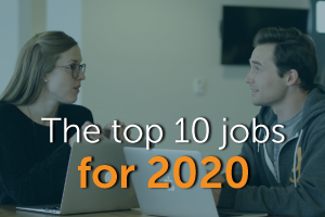 The top 10 jobs for 2020