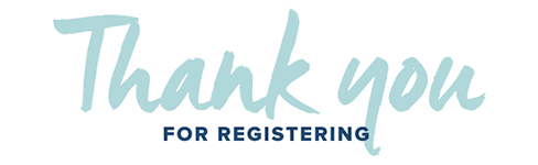 Thank you for registering!