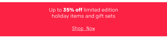 35% Off Holiday Items