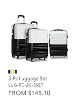 3-Pc Luggage Set
