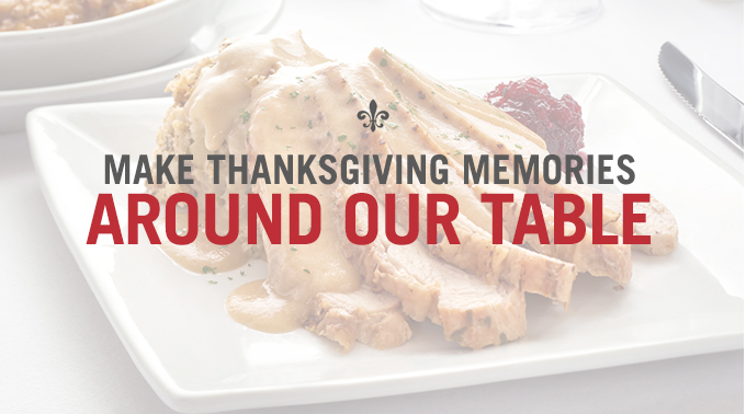 Make Thanksgiving Memories Around Our Table