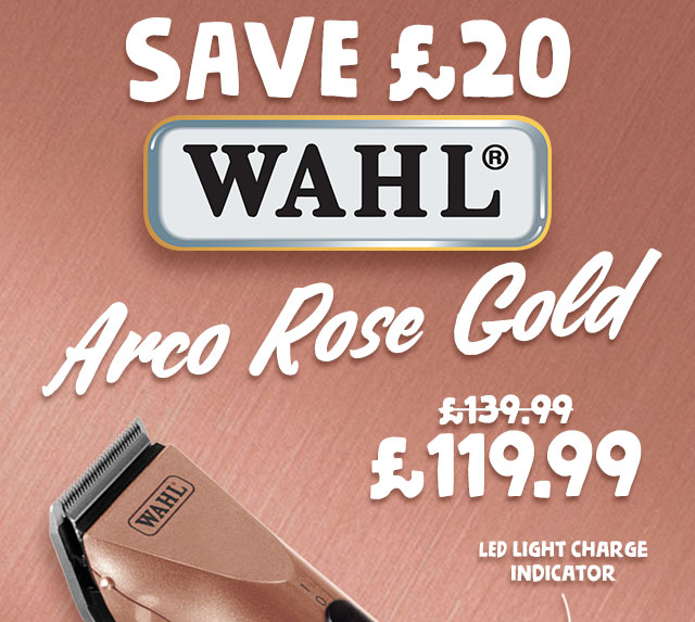 Save ?20 on NEW Wahl Rose Gold Arco