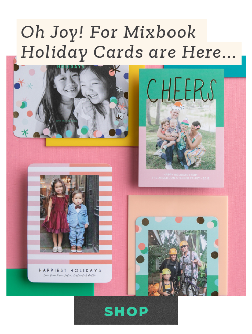 Oh Joy! for Mixbook Holiday Cards