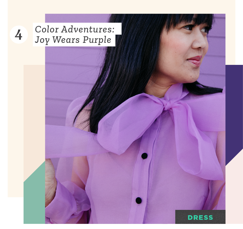Color Adventures: Joy Wears Purple
