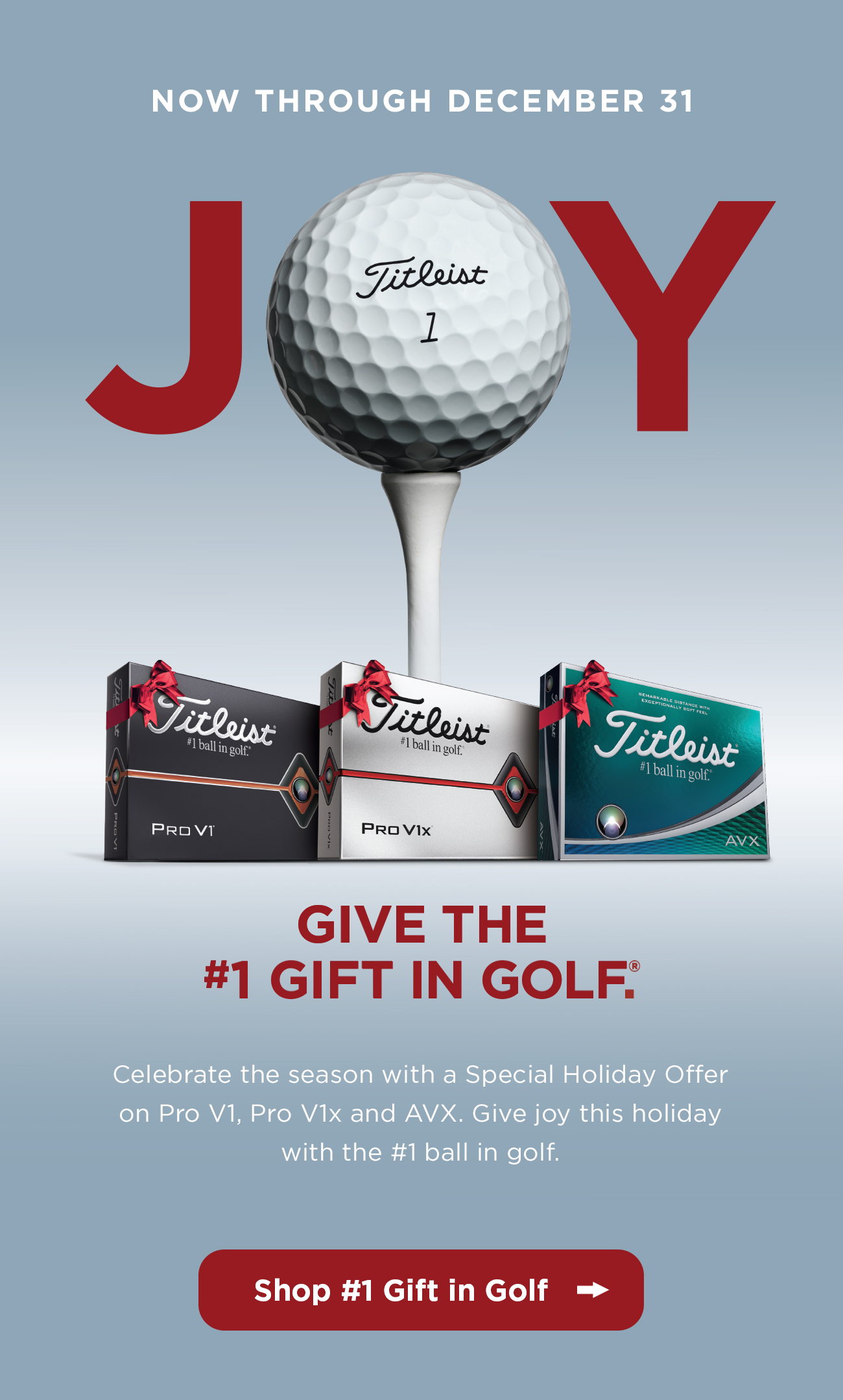 Starting Now: #1 Gift in Golf Special Holiday Offer