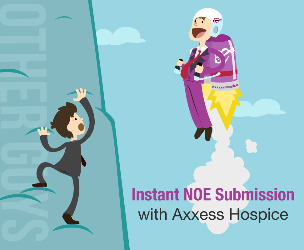 Instant NOE Submission with Axxess Hospice