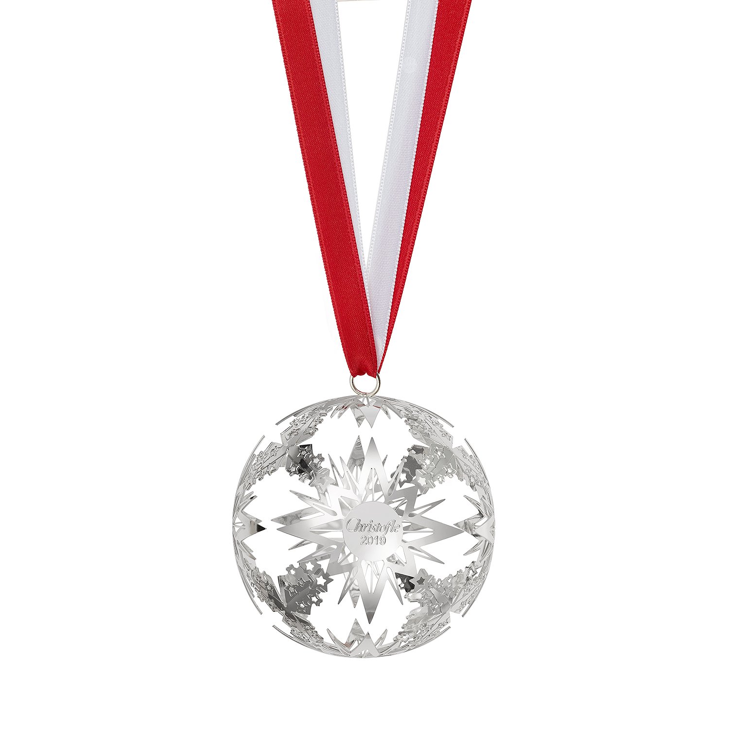 Image of Christofle Silverplated 2019 Annual Ornament