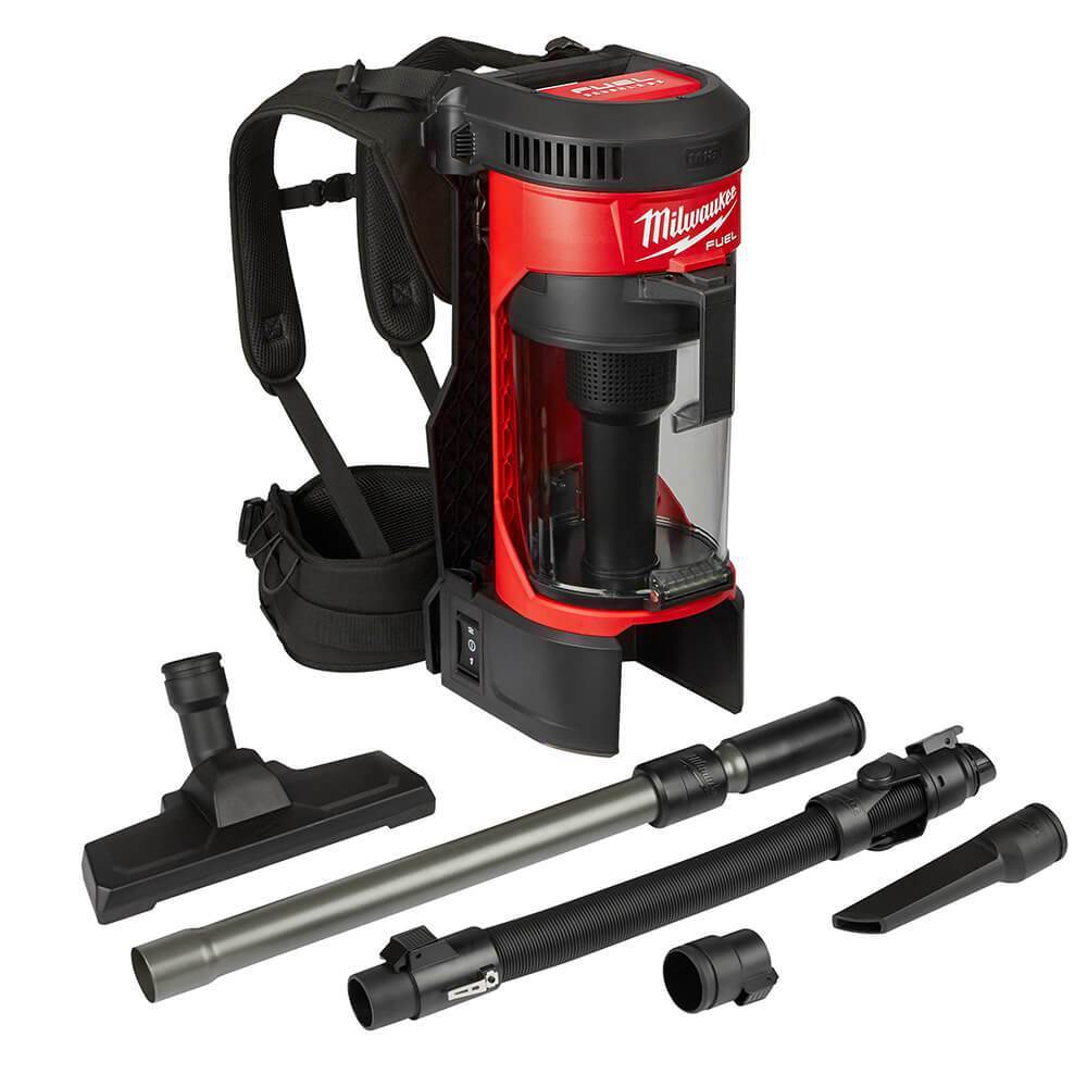 Milwaukee M18 0885-20 18-Volt FUEL 3-in-1 Cordless Backpack Vacuum - Bare Tool