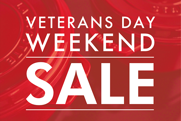 Veterans Day Weekend Sale