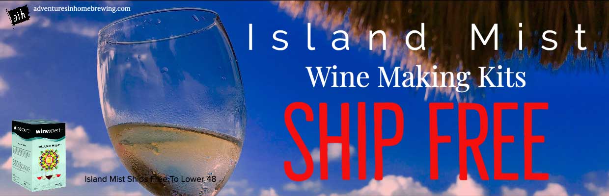 Island Mist Wine Kits Ship Free