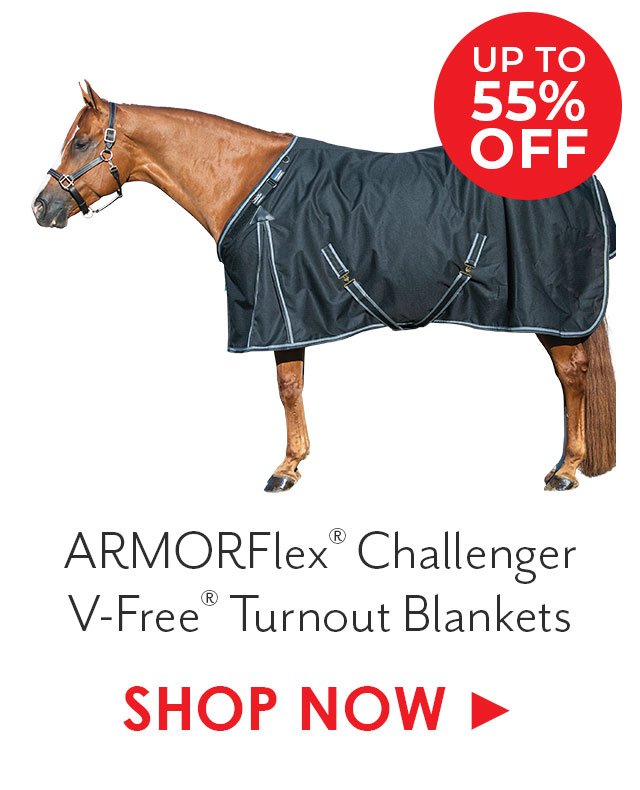 ARMORFlex Challenger V-Free Turnout Blankets