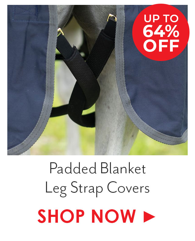 Turnout Blanket Padded Leg Strap Covers