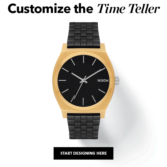 Build a Custom Nixon Time Teller