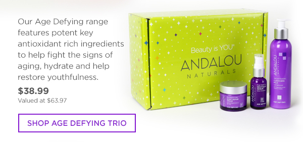 Shop our New Age Defying Trio