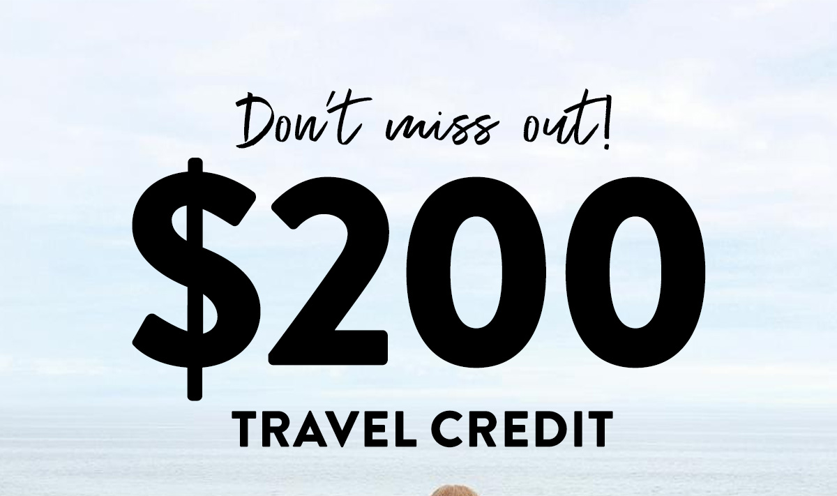 $200 Travel Credit