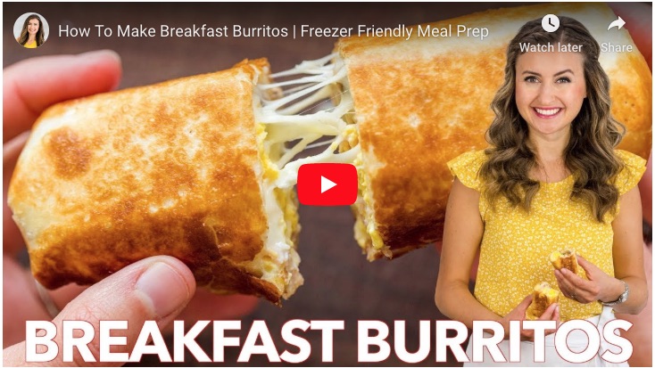 Breakfast burritos video