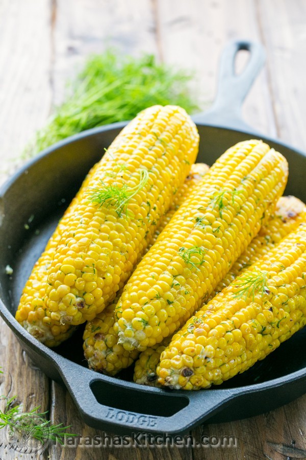 Easy-Grilled-Corn-on-the-Cob-with-Lemon-Dill-Butter-8